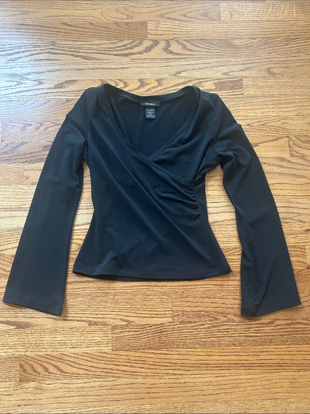 Vintage Express Black Top Size XS